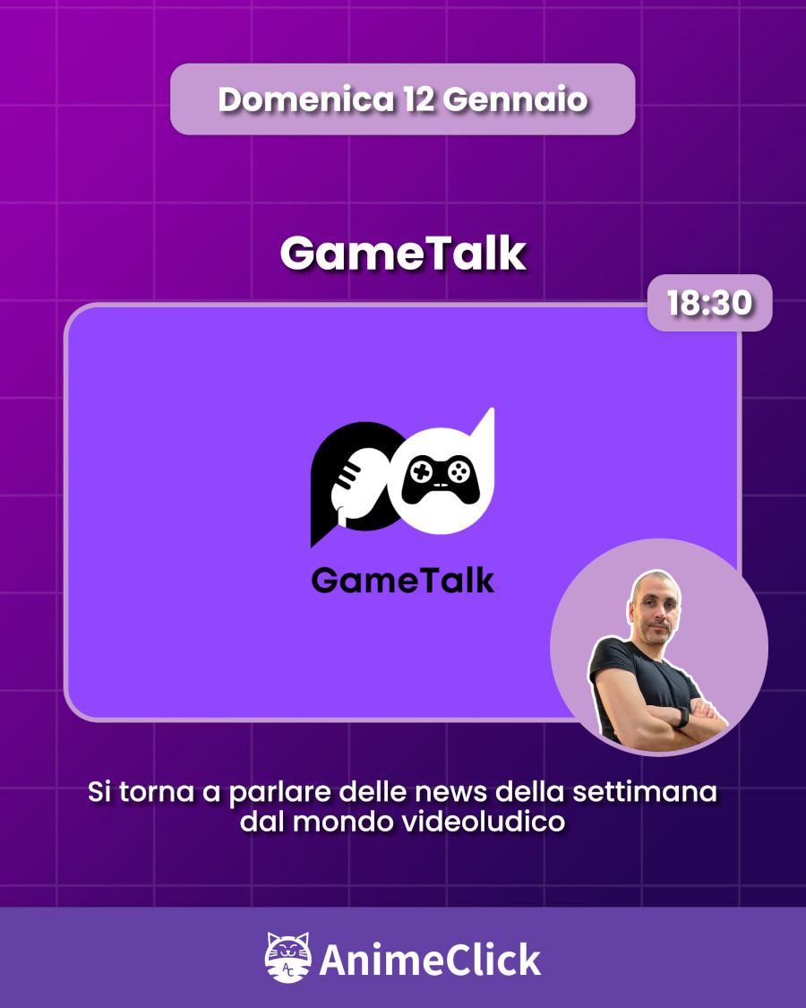 AnimeClick su Twitch: programma dal 6 al 12 gennaio